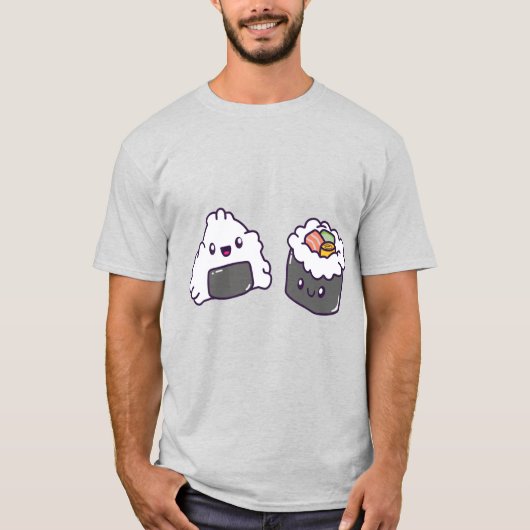 Sushi Mannen" T-shirt (Voorkant)