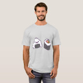 Sushi Mannen" T-shirt (Voorkant volledig)
