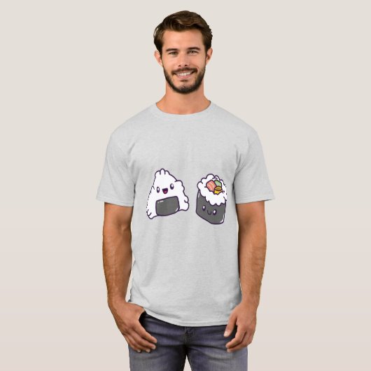 Sushi Mannen"  T-shirt (Voorkant volledig)