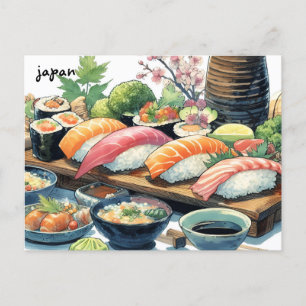 sushi massa mailing japanse briefkaarten