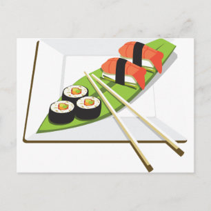 Sushi Meal Briefkaart