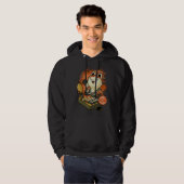 Sushi Meesterkat Hoodie (Voorkant volledig)