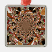 Sushi Metalen Ornament (Voorkant)