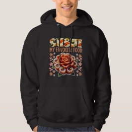 sushi mijn favoriete voedsel citaat voor fans hoodie