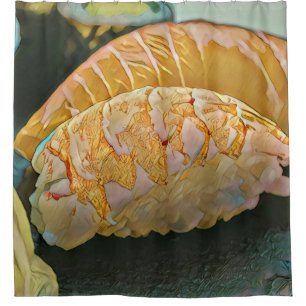 Sushi minachting cadeau douchegordijn