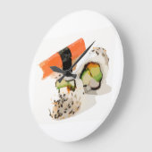 SUSHI-minnaar-wandklokken Grote Klok (Hoek)