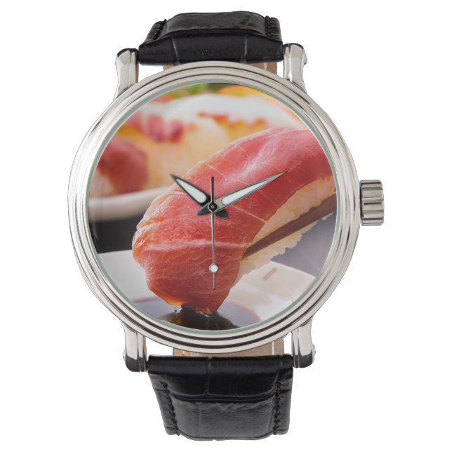 Sushi Moment – Dip of Perfection Watch Horloge (Voorkant)
