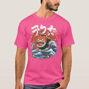 Sushi Monster. Japanse geïnspireerde golf. T-shirt