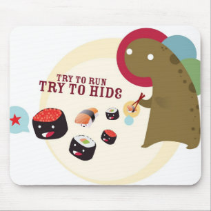 Sushi Monster Mousepad Muismat