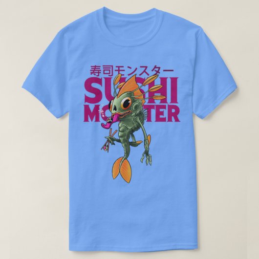 Sushi Monster T-shirt (Design voorkant)