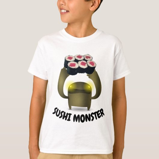 SUSHI MONSTER T-shirts (Voorkant)