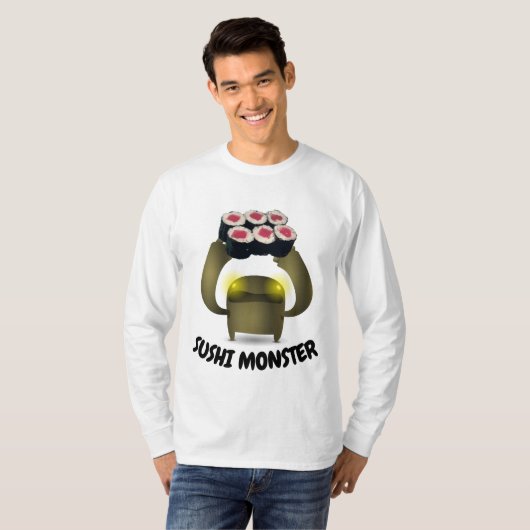 SUSHI MONSTER T-shirts (Voorkant volledig)