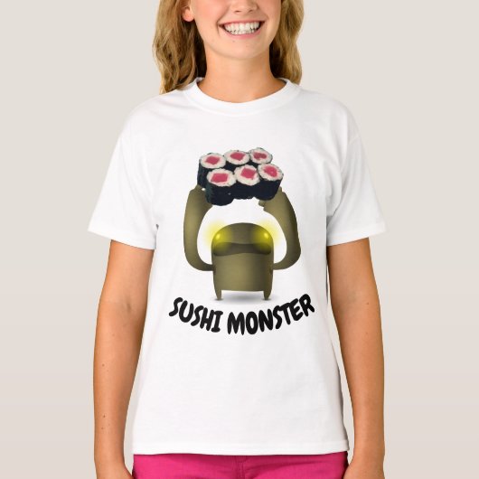 SUSHI MONSTER T-shirts (Voorkant)