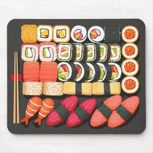 Sushi-muispad, Japanse muizenblok Muismat (Voorkant)