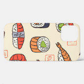 sushi naadloos patroon Case-Mate iPhone case (Achterkant (horizontaal))