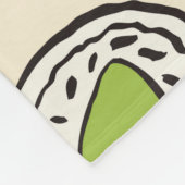 sushi naadloos patroon fleece deken (Hoek)