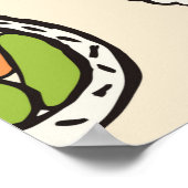 sushi naadloos patroon poster (Hoek)