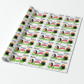 Sushi Names Cadeaupapier (Uitgerold)