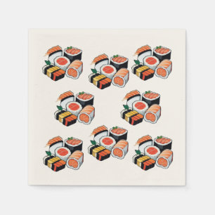 Sushi Napkin Servet
