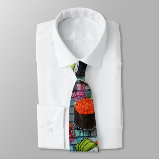 Sushi Neck Tie Stropdas (Gebonden)