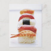 Sushi, Nigeria, close-up Briefkaart (Voorkant)
