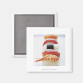 Sushi, Nigeria, close-up Magneet (Voorkant / Achterkant)