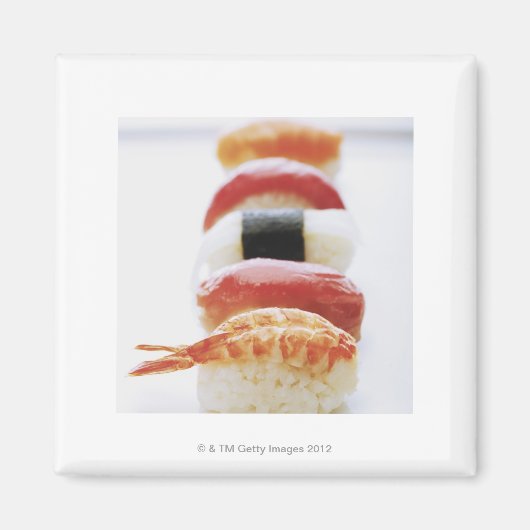 Sushi, Nigeria, close-up Magneet (Voorkant)