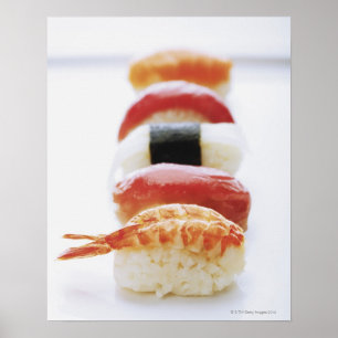 Sushi, Nigeria, close-up Poster