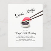 Sushi Night Invitations (Voorkant)