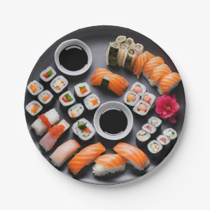 Sushi Night Paper Party Borden Papieren Bordje