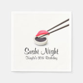 Sushi Night Servet (Voorkant)