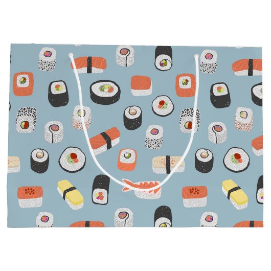 Sushi Nigiri Maki Roll Groot Cadeauzakje (Achterkant)