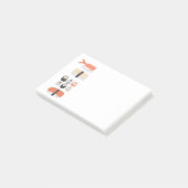 Sushi Nigiri Maki Roll Japanese Food Art Post-it® Notes (Schuin)