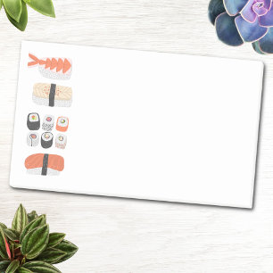Sushi Nigiri Maki Roll Japanse Voedsel Kunst Post-it® Notes