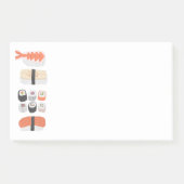 Sushi Nigiri Maki Roll Japanse Voedsel Kunst Post-it® Notes (Voorkant)