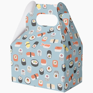 Sushi Nigiri Maki Roll Pattern Bedankdoosjes