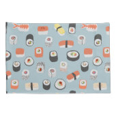 Sushi Nigiri Maki Roll Pattern Kussensloop (Achterkant-Rechts)