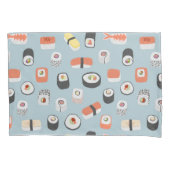 Sushi Nigiri Maki Roll Pattern Kussensloop (Voorkant-Links)