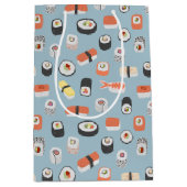 Sushi Nigiri Maki Roll Pattern Medium Cadeauzakje (Voorkant)