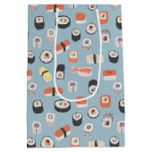 Sushi Nigiri Maki Roll Pattern Medium Cadeauzakje (Achterkant)