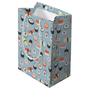 Sushi Nigiri Maki Roll Pattern Medium Cadeauzakje