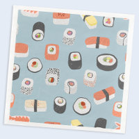 Sushi Nigiri Maki Roll Pattern