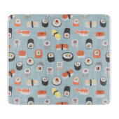 Sushi Nigiri Maki Roll Pattern Snijplank (Voorkant)