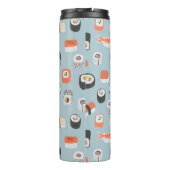 Sushi Nigiri Maki Roll Pattern Thermosbeker (Achterkant)