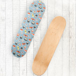 Sushi Nigiri Maki Roll Persoonlijk Skateboard<br><div class="desc">Sushi-voedselkunstpatroon voor degenen die graag Japanse keuken eten.</div>