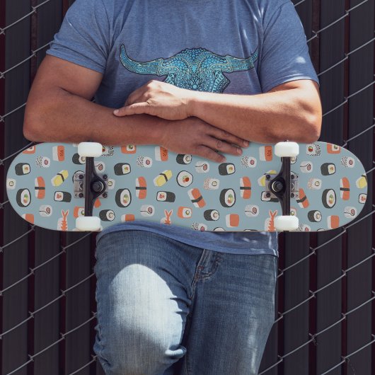 Sushi Nigiri Maki Roll Persoonlijk Skateboard