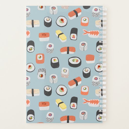Sushi Nigiri Maki Roll Planner (Achterkant)