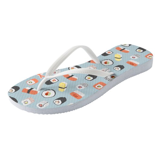 Sushi Nigiri Maki Roll Teenslippers (Schuin)