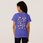 Sushi Nigiri Sashimi Maki Roll Name T-shirt (Achterkant volledig)