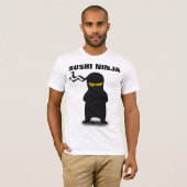 SUSHI NINJA grappige T-shirts (Voorkant volledig)